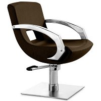 Gabbiano Q-3111 fotel fryzjerski brązowy dostępny w 48H