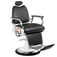 Gabbiano Moto Style Fotel barberski czarny 48H