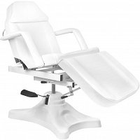 Activ A 234D Fotel kosmetyczny, hydrauliczny biały