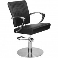Gabbiano ROMA fotel fryzjerski czarny dostępny w 48H
