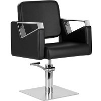 Gabbiano Wilno fotel fryzjerski czarny do salonu dostępny w 48H