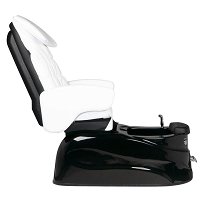 Activ AS-122 Pedicure SPA, fotel kosmetyczny biało-czarny z funkcją masażu, dostepny w 48h