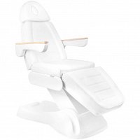 Activ Lux 273B Fotel kosmetyczny 3 silnikowy podgrzewany, biały